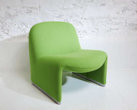 Alky Armchair by Giancarlo Piretti, Light Green