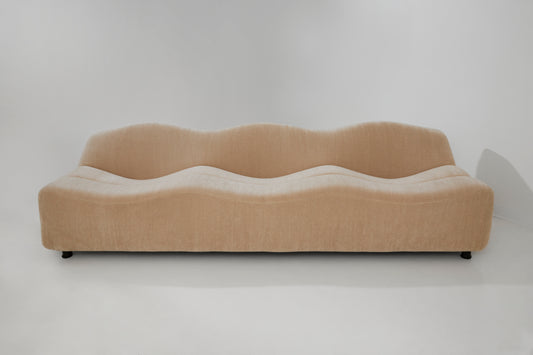 ABCD 3-Seat Sofa by Pierre Paulin for Artifort, Mohair